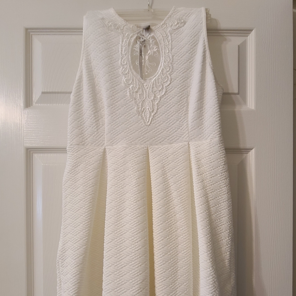 ASOS Maternity White Midi Dress